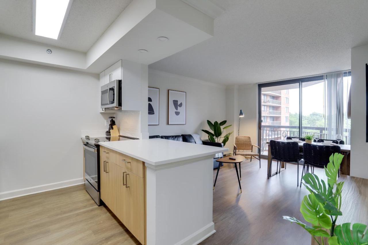 Modern & Charming Apt With Rooftop @Pentagon City Arlington Buitenkant foto